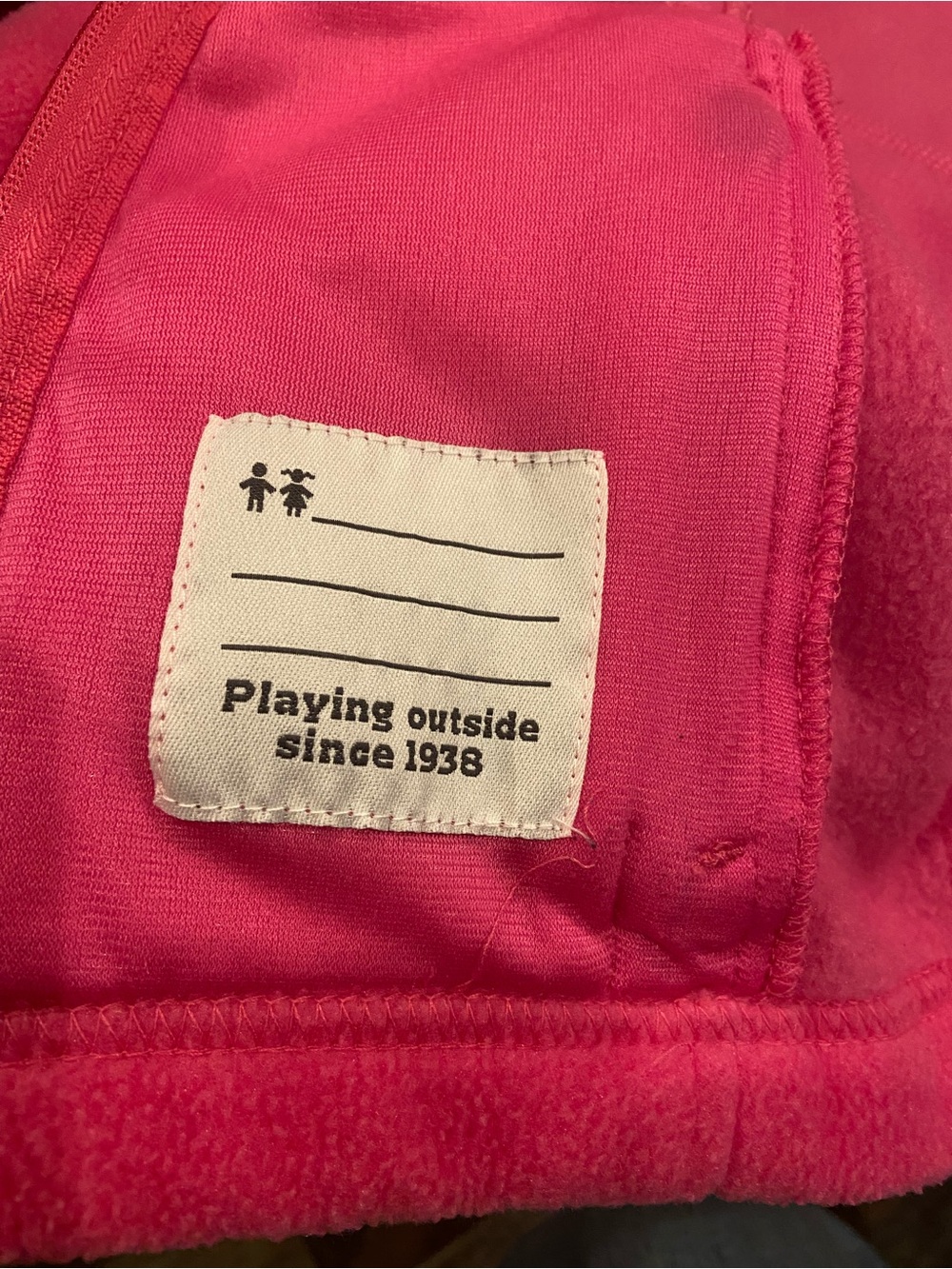 Columbia Pink Girls' Fleece Jacket size XS 6-6X - Picture 5 of 6